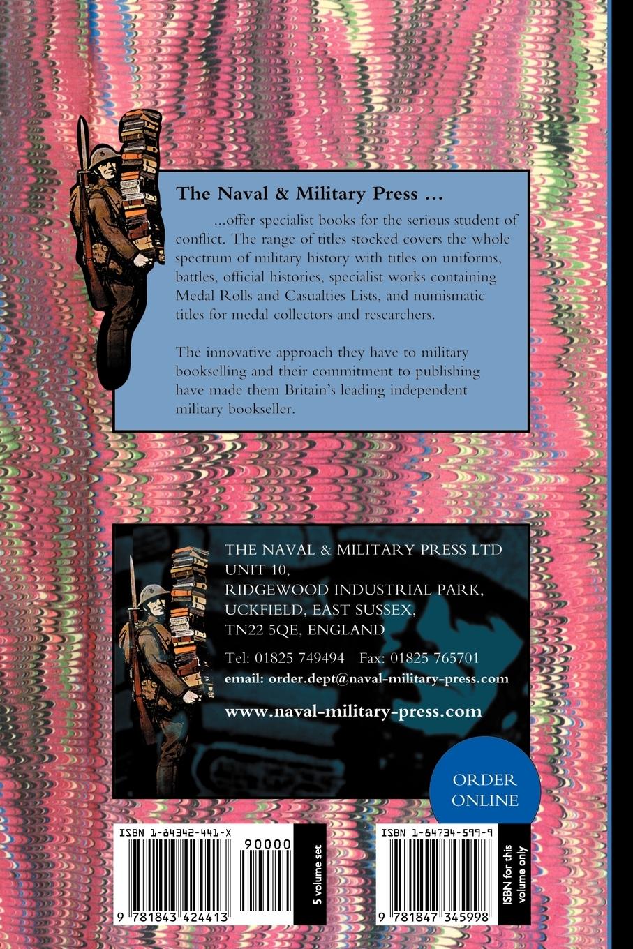 Rückseitencover Royal Military Calendar