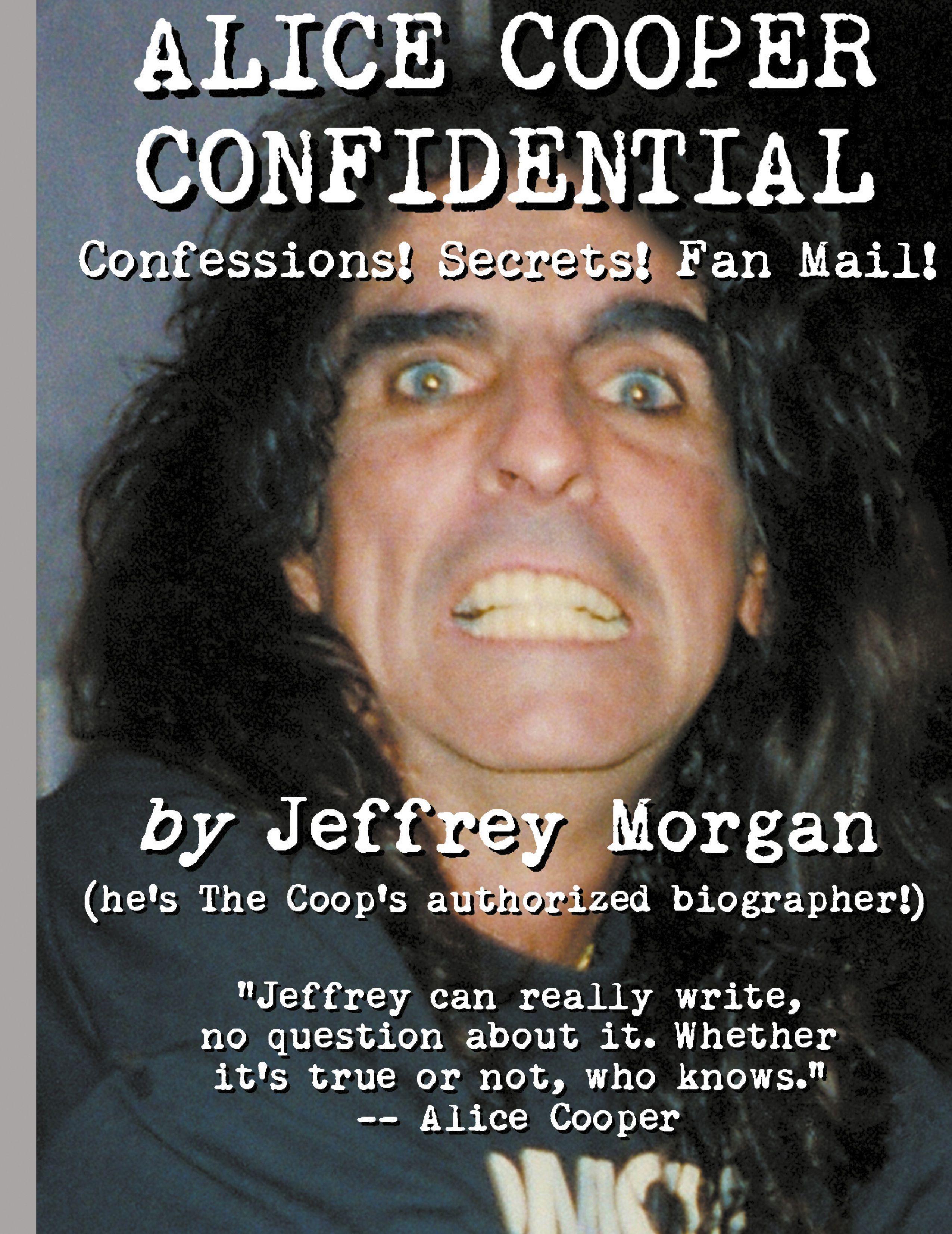 Vorderes Coverbild Alice Cooper Confidential
