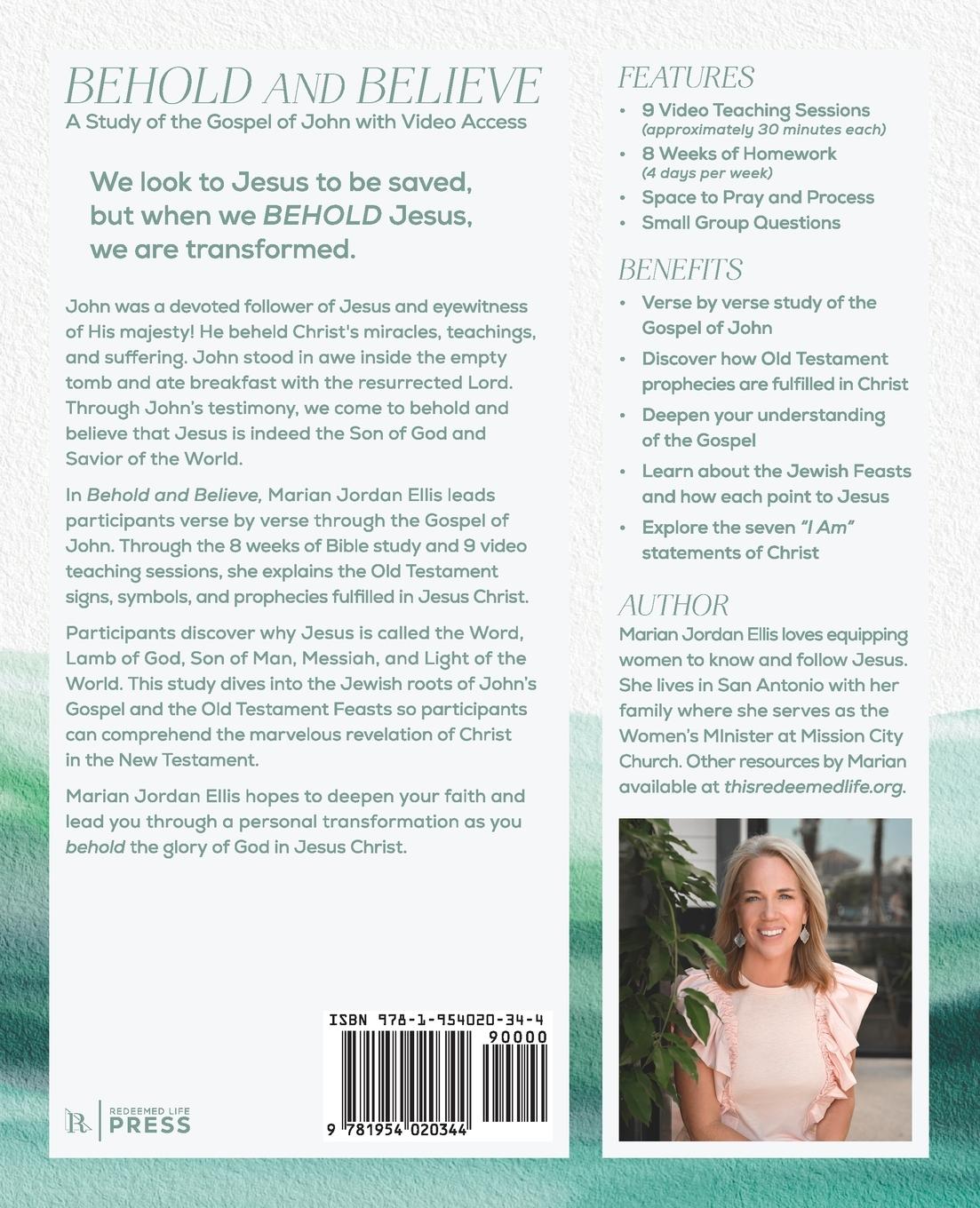 Rückseitencover Behold and Believe