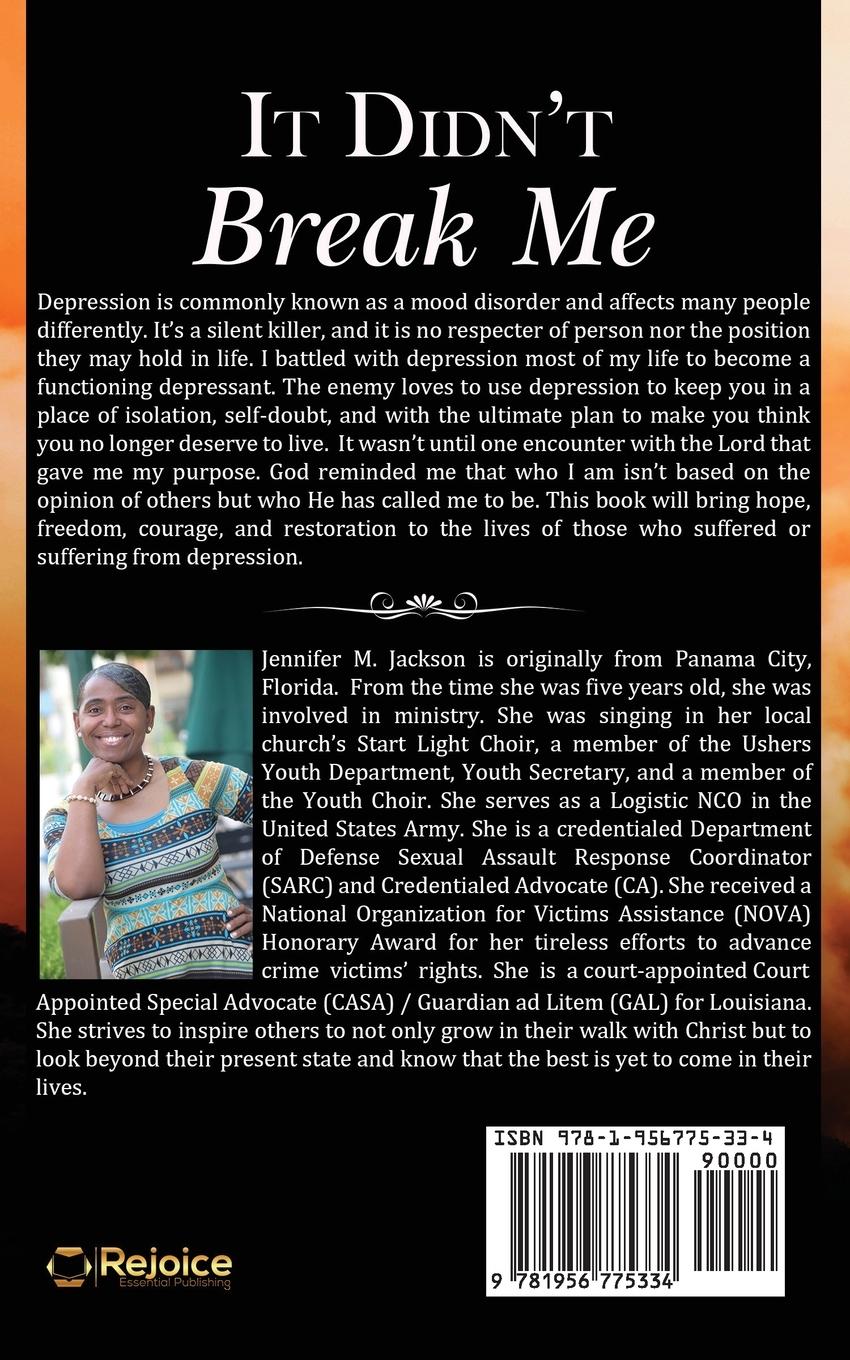 Rückseitencover It Didn't Break Me