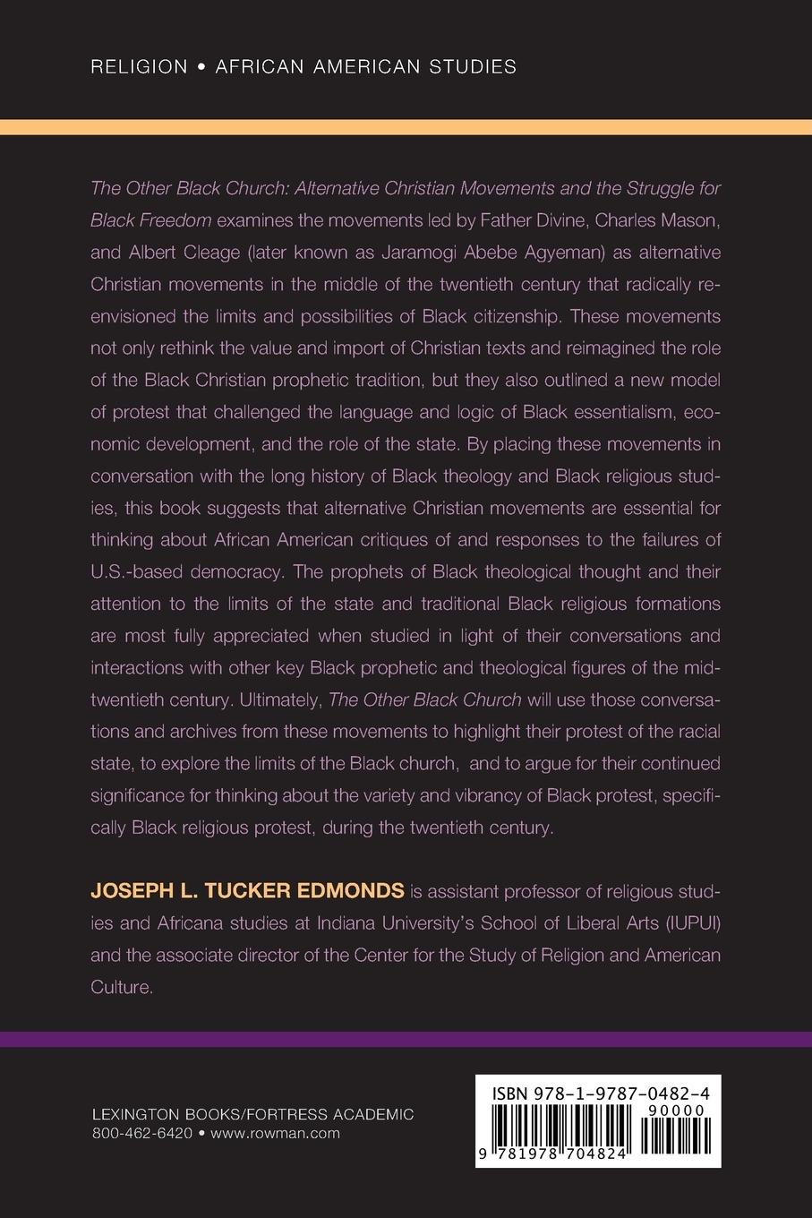 Rückseitencover Other Black Church