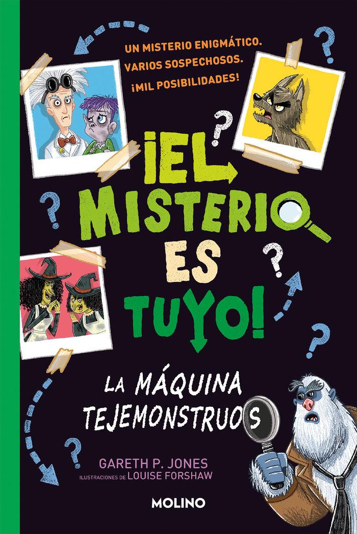 Vorderes Coverbild La Máquina Tejemonstruos / Solve Your Own Mystery: The Monster Maker