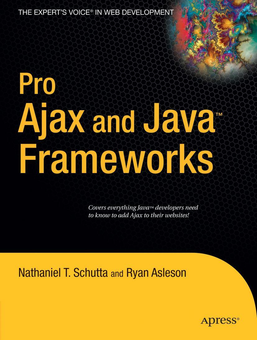 Vorderes Coverbild Pro Ajax and Java Frameworks