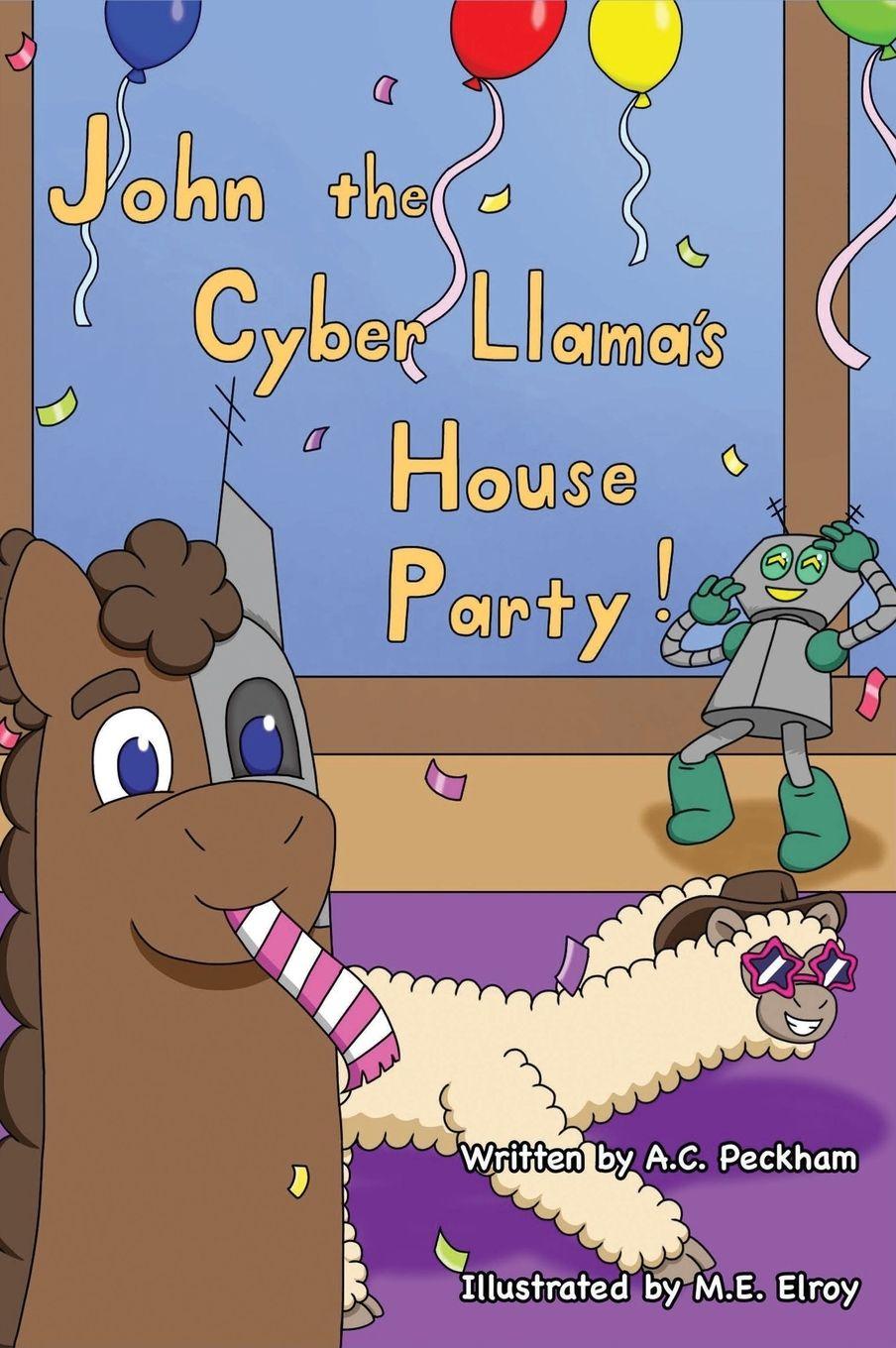 Vorderes Coverbild John the Cyber-Llama's House Party