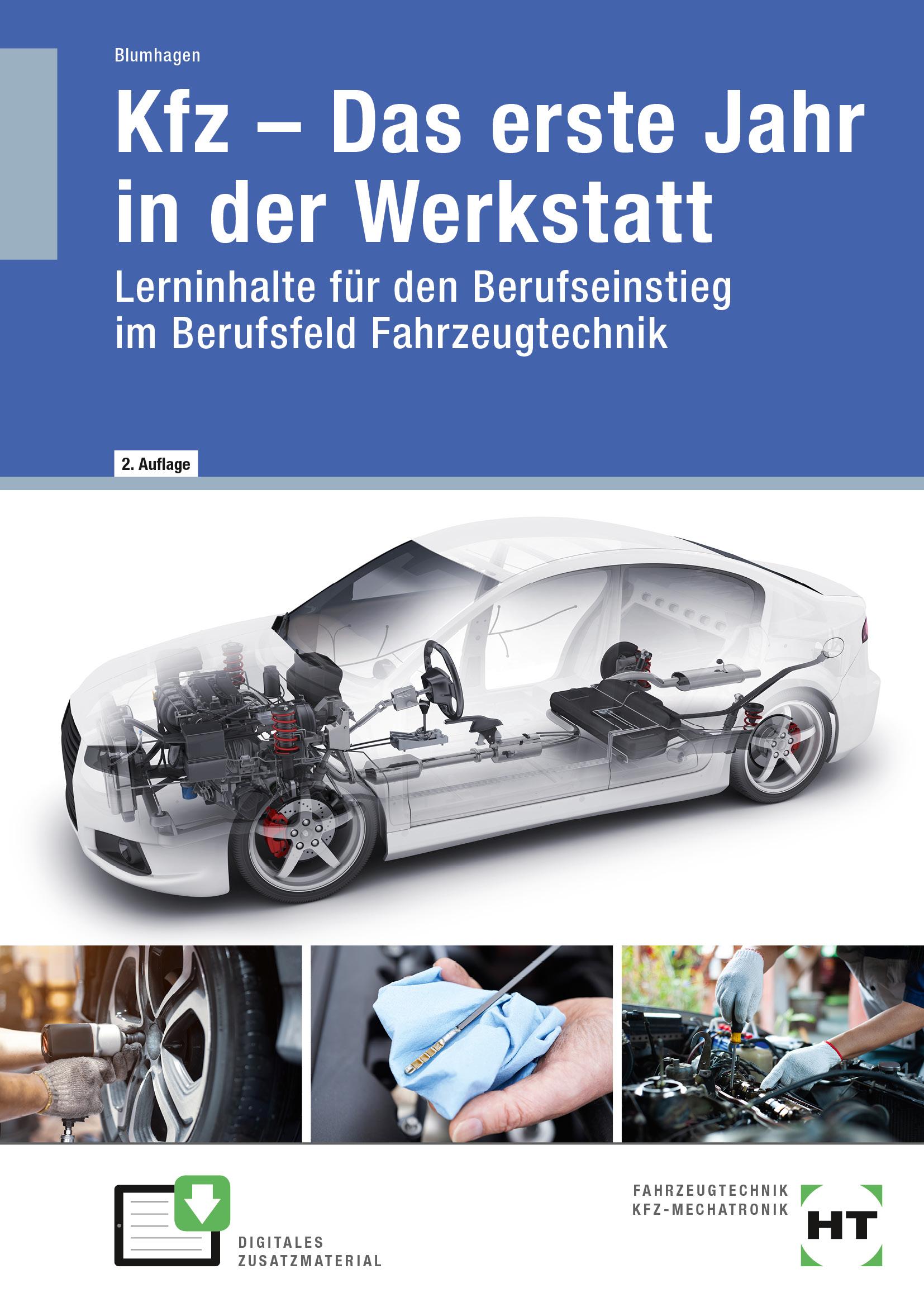 Vorderes Coverbild KFZ -- Das erste Jahr in der Werkstatt