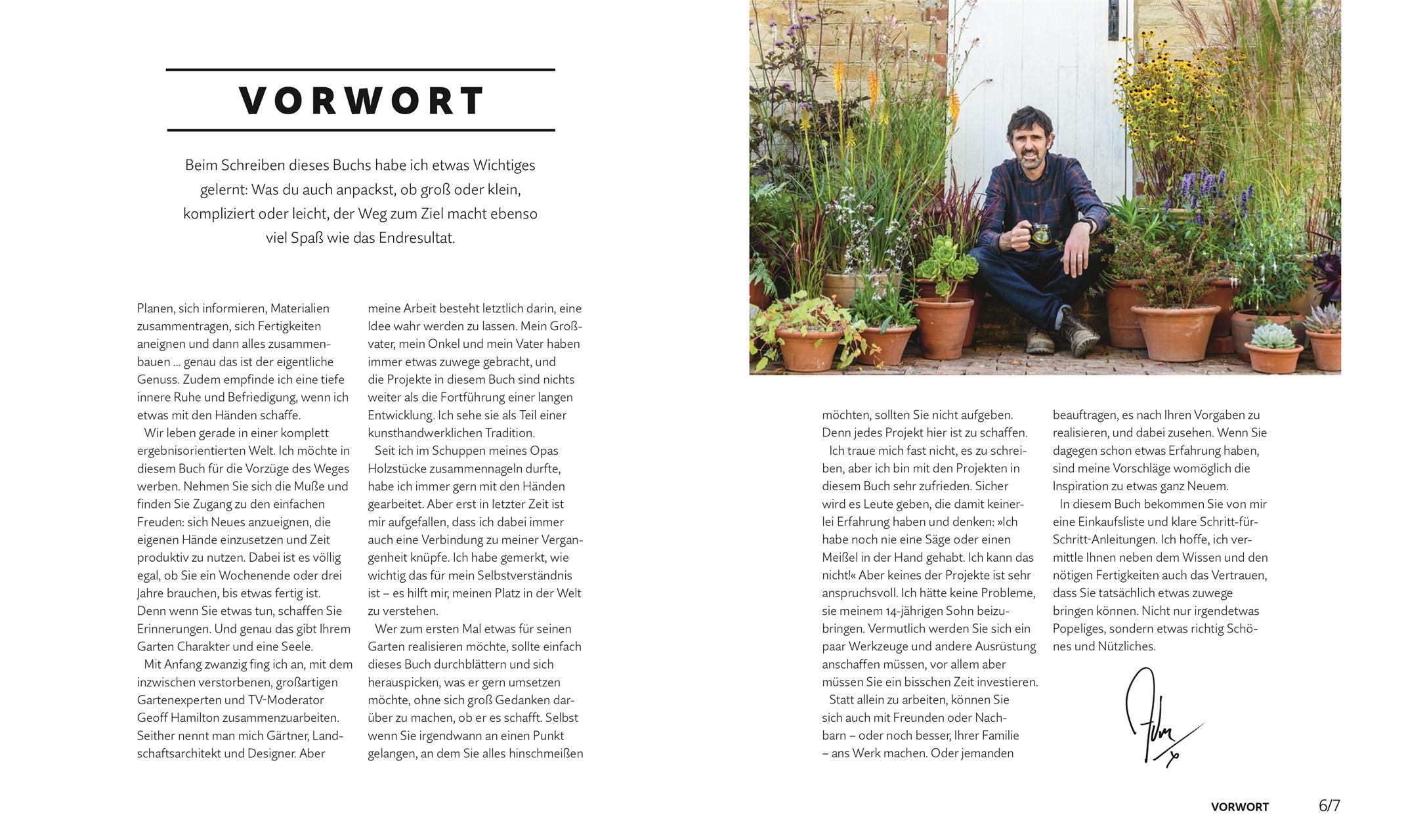 Beispielinhalt (Bild) DIY im Garten