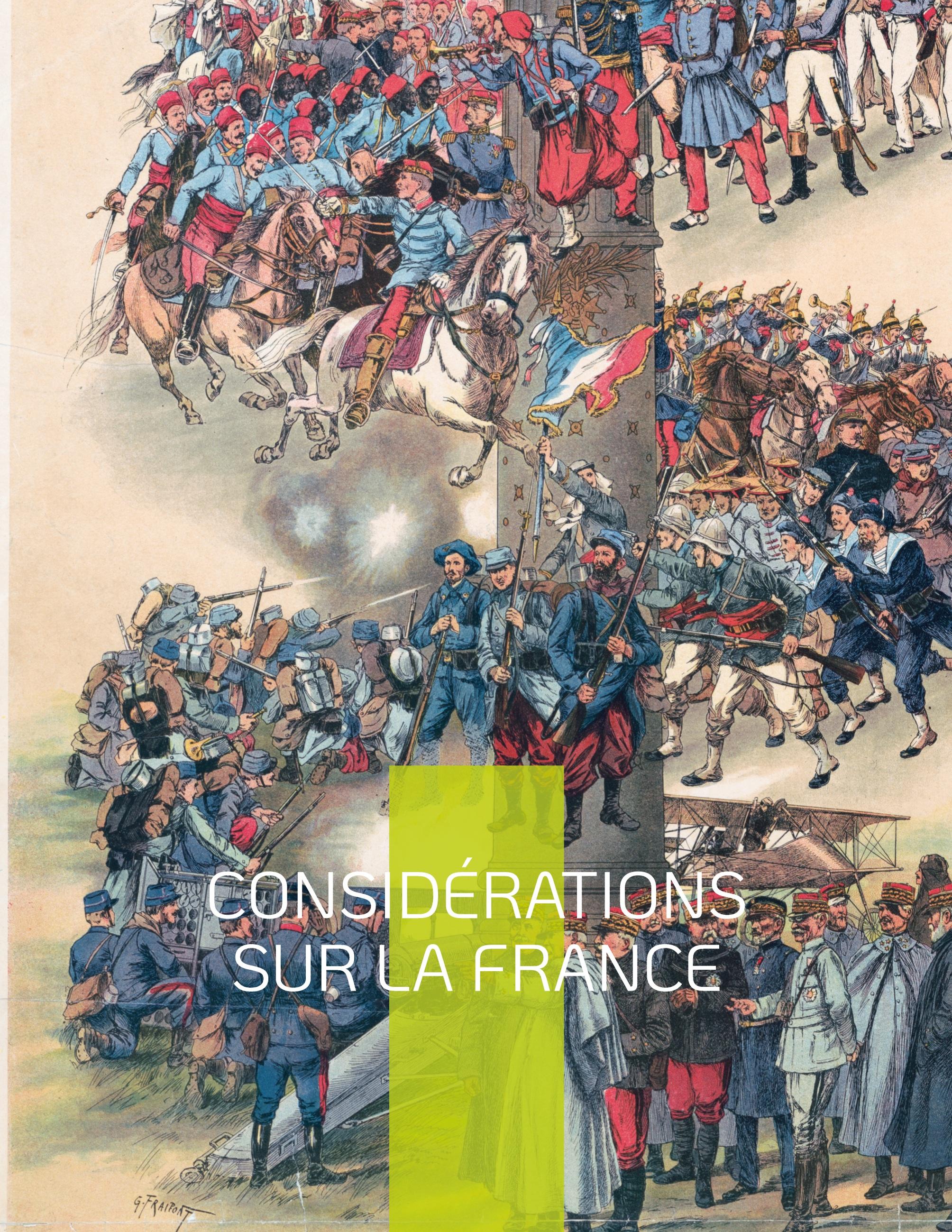 Vorderes Coverbild Considérations sur la France