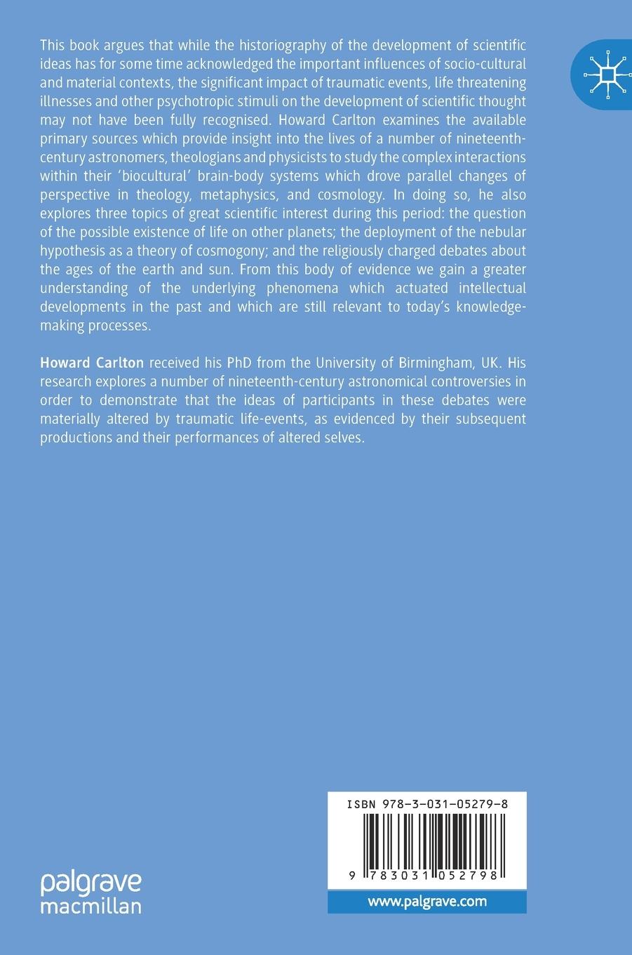 Rückseitencover Cosmology and the Scientific Self in the Nineteenth Century