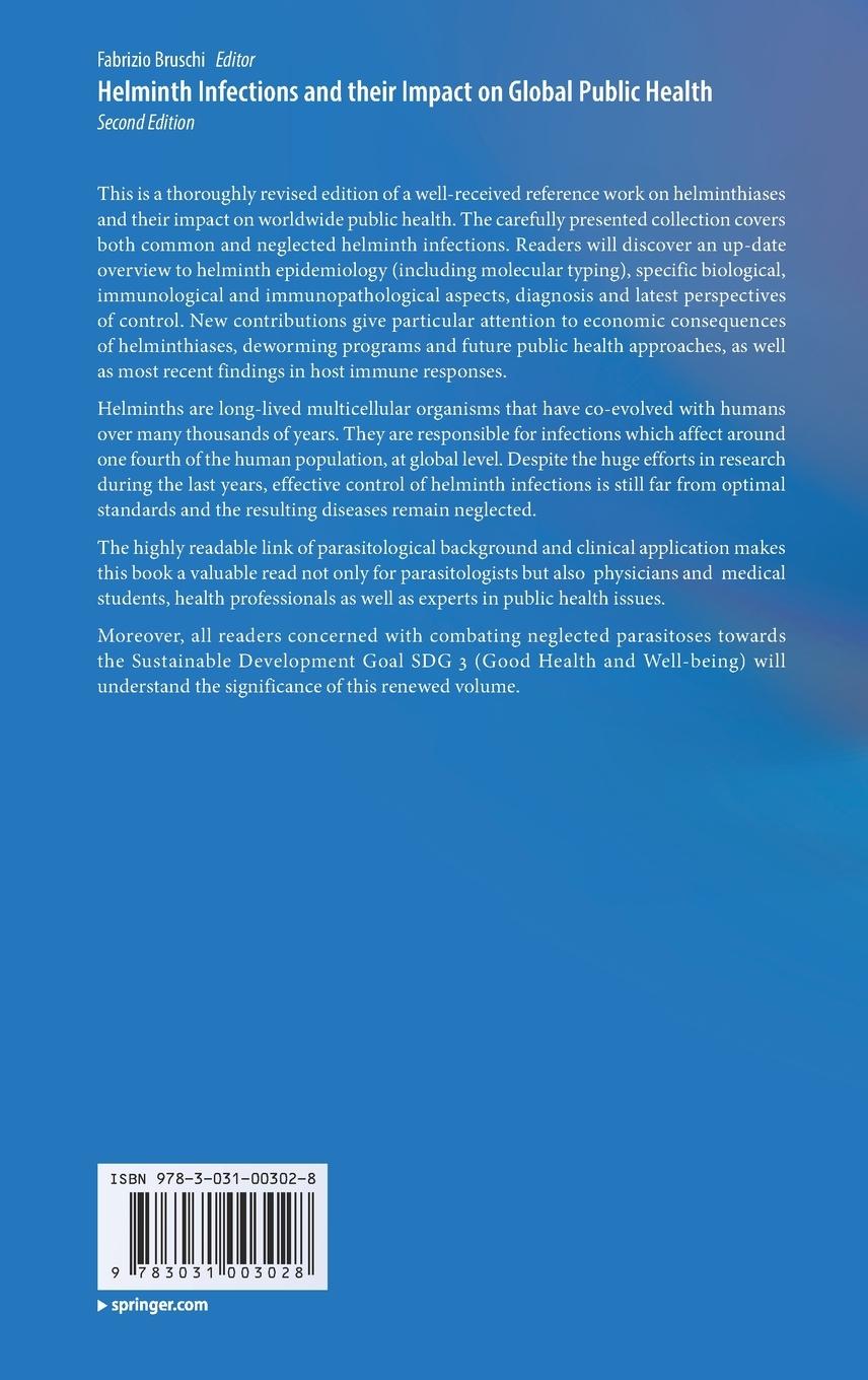 Rückseitencover Helminth Infections and their Impact on Global Public Health