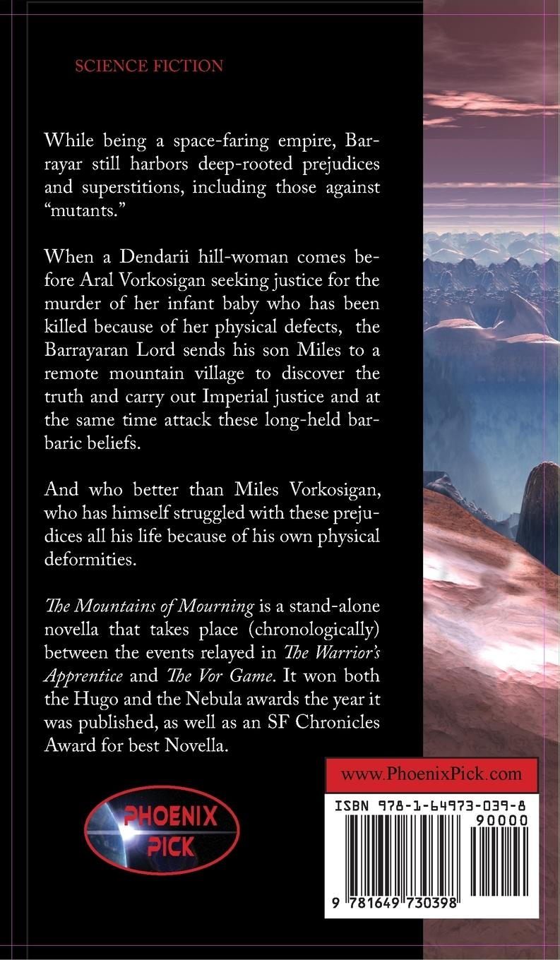 Rückseitencover Mountains of Mourning-A Miles Vorkosigan Hugo and Nebula Winning Novella