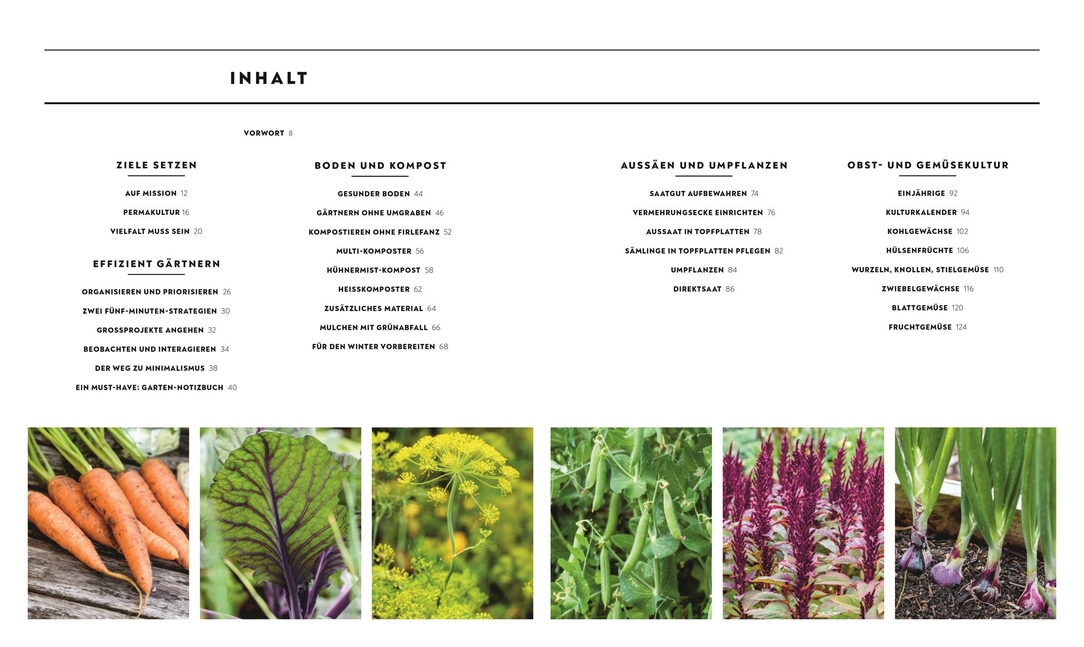 Beispielinhalt (Bild) Mein Gemüsegarten