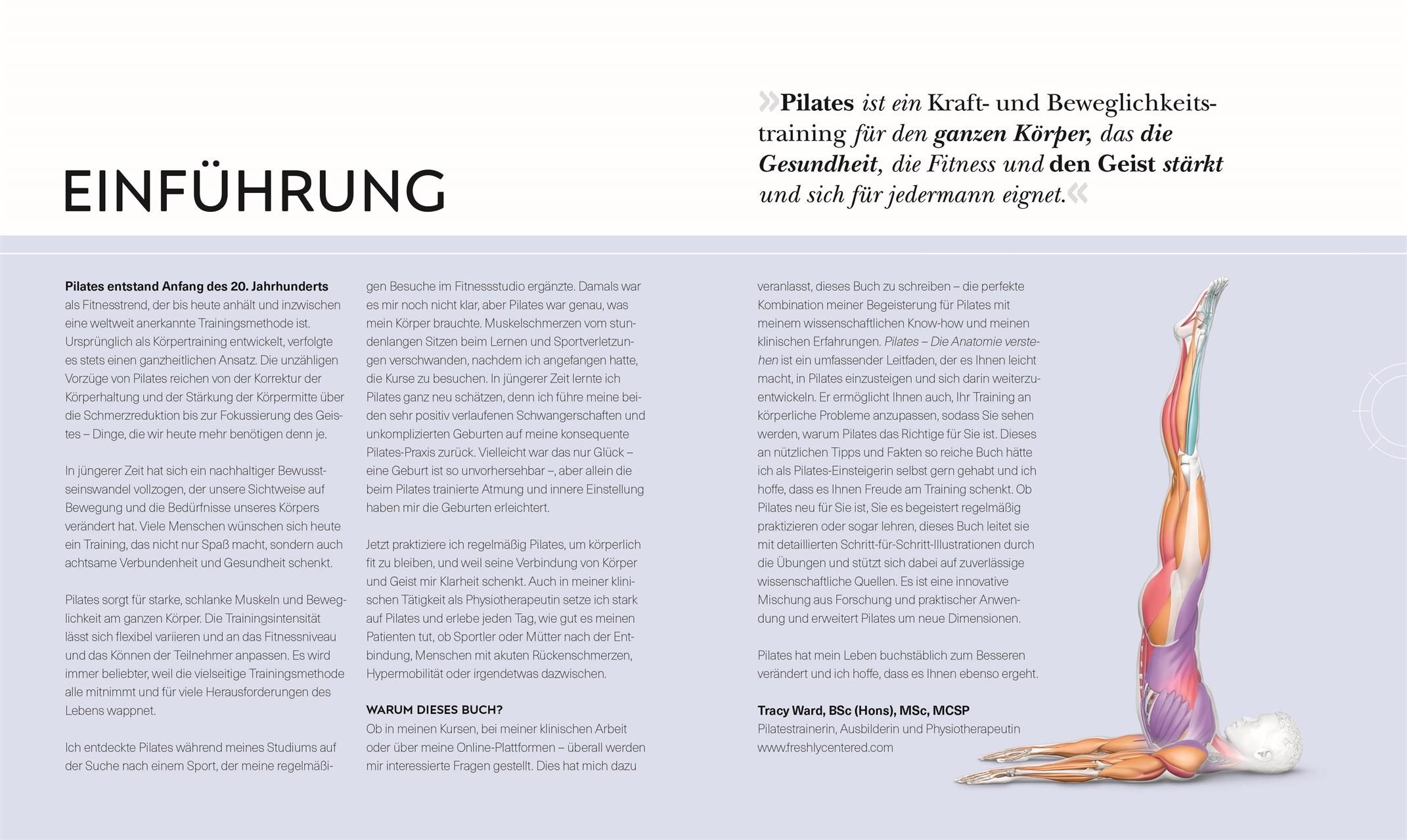 Beispielinhalt (Bild) Pilates - Die Anatomie verstehen