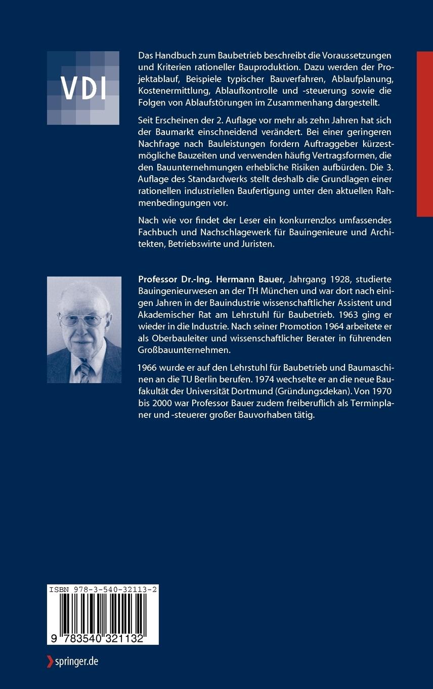 Rückseitencover Baubetrieb