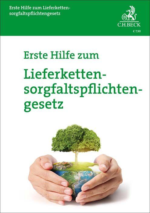 Vorderes Coverbild Erste Hilfe zum Lieferkettensorgfaltspflichtengesetz