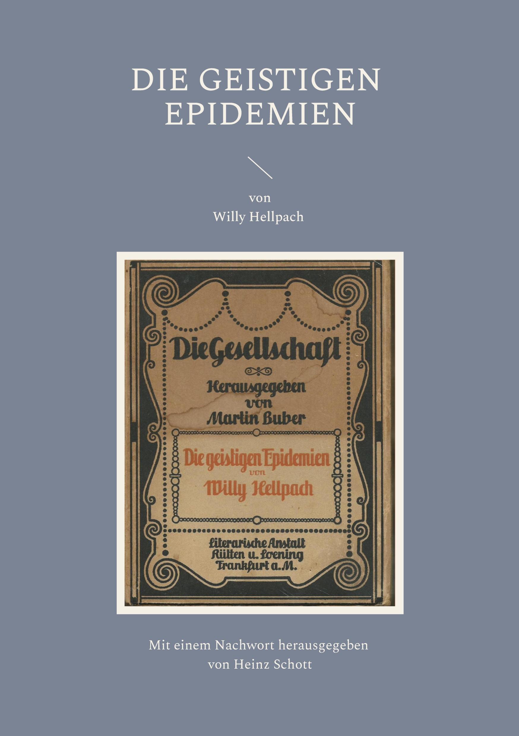 Vorderes Coverbild Die geistigen Epidemien