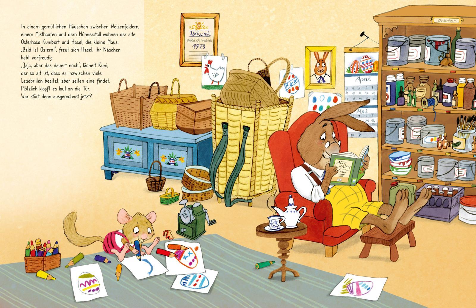 Beispielinhalt (Bild) Ach du buntes Ei!