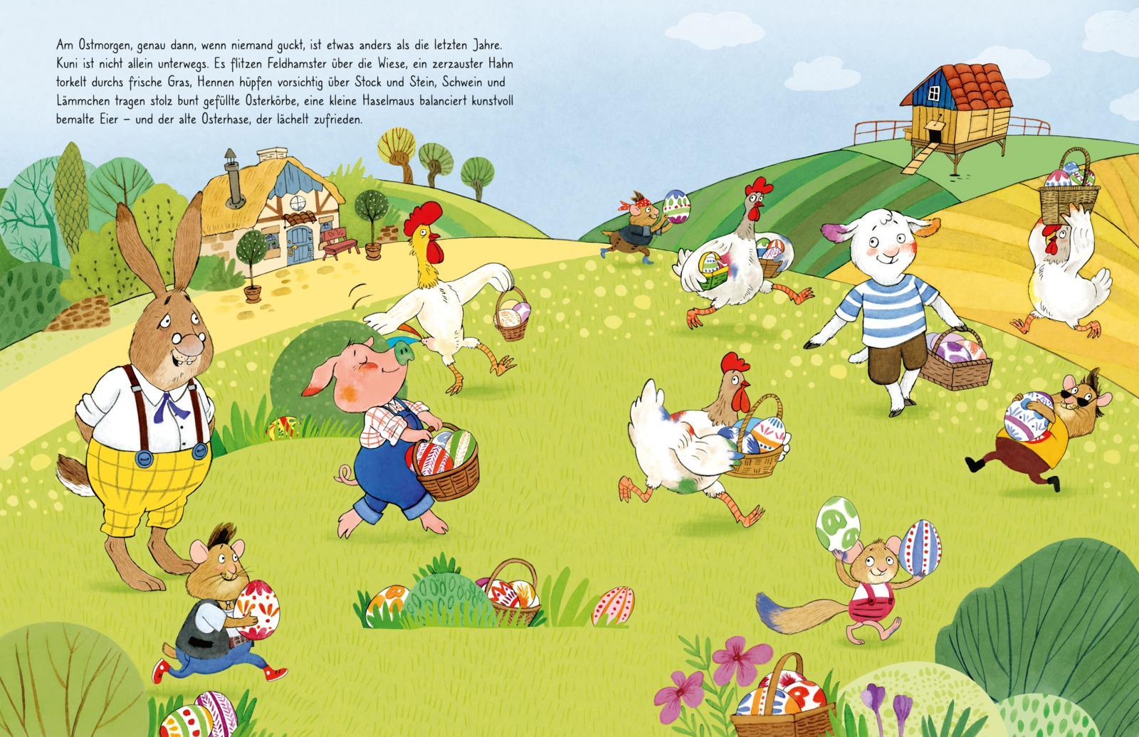 Beispielinhalt (Bild) Ach du buntes Ei!