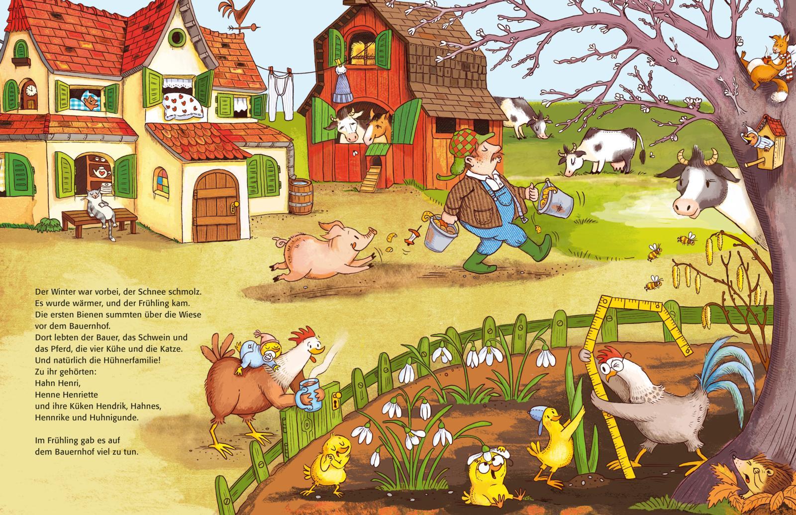 Beispielinhalt (Bild) Henri und Henriette 4: Die Eier sind weg!