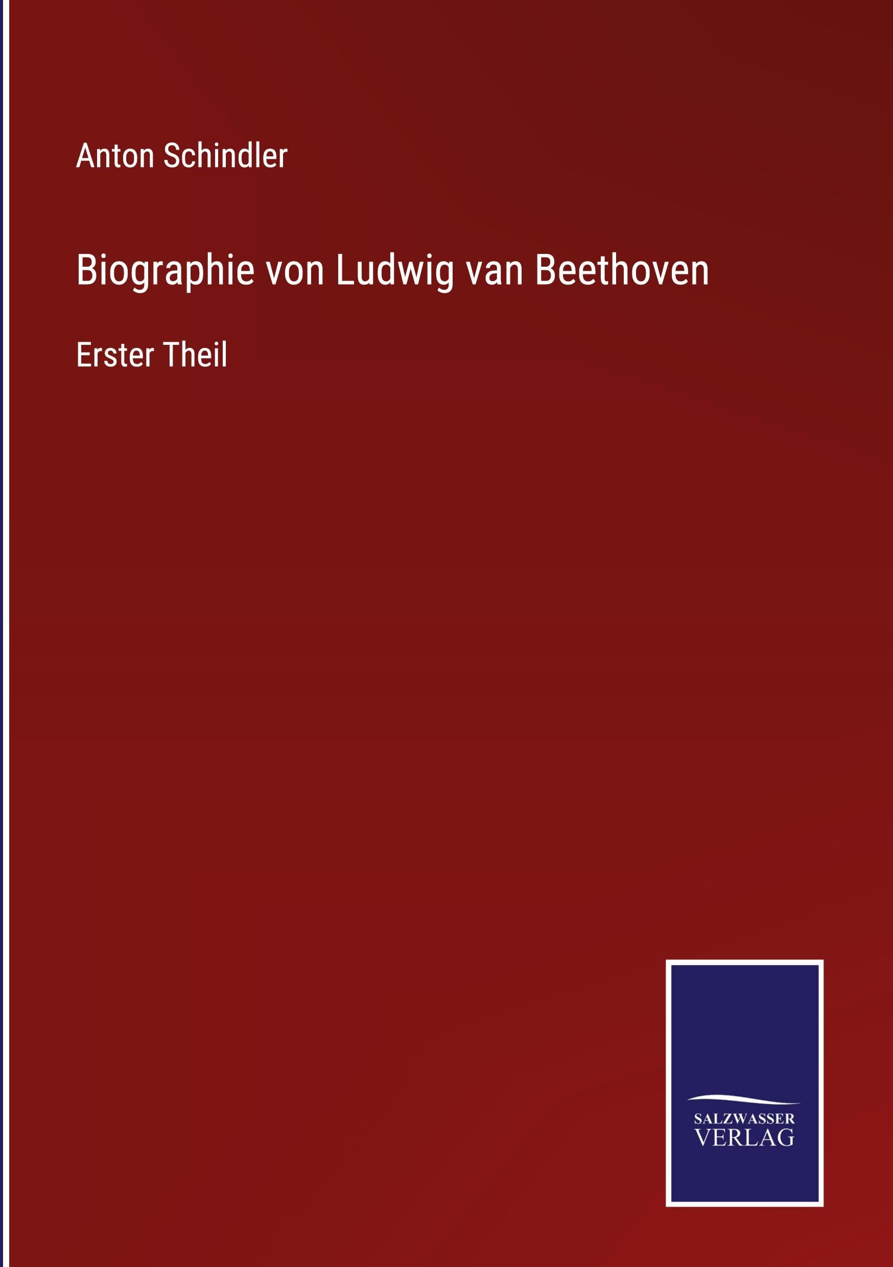 Vorderes Coverbild Biographie von Ludwig van Beethoven