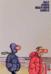 Vorderes Coverbild Beach Boys. Comics
