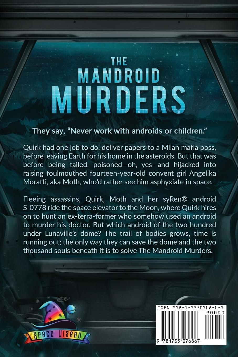 Rückseitencover The Mandroid Murders