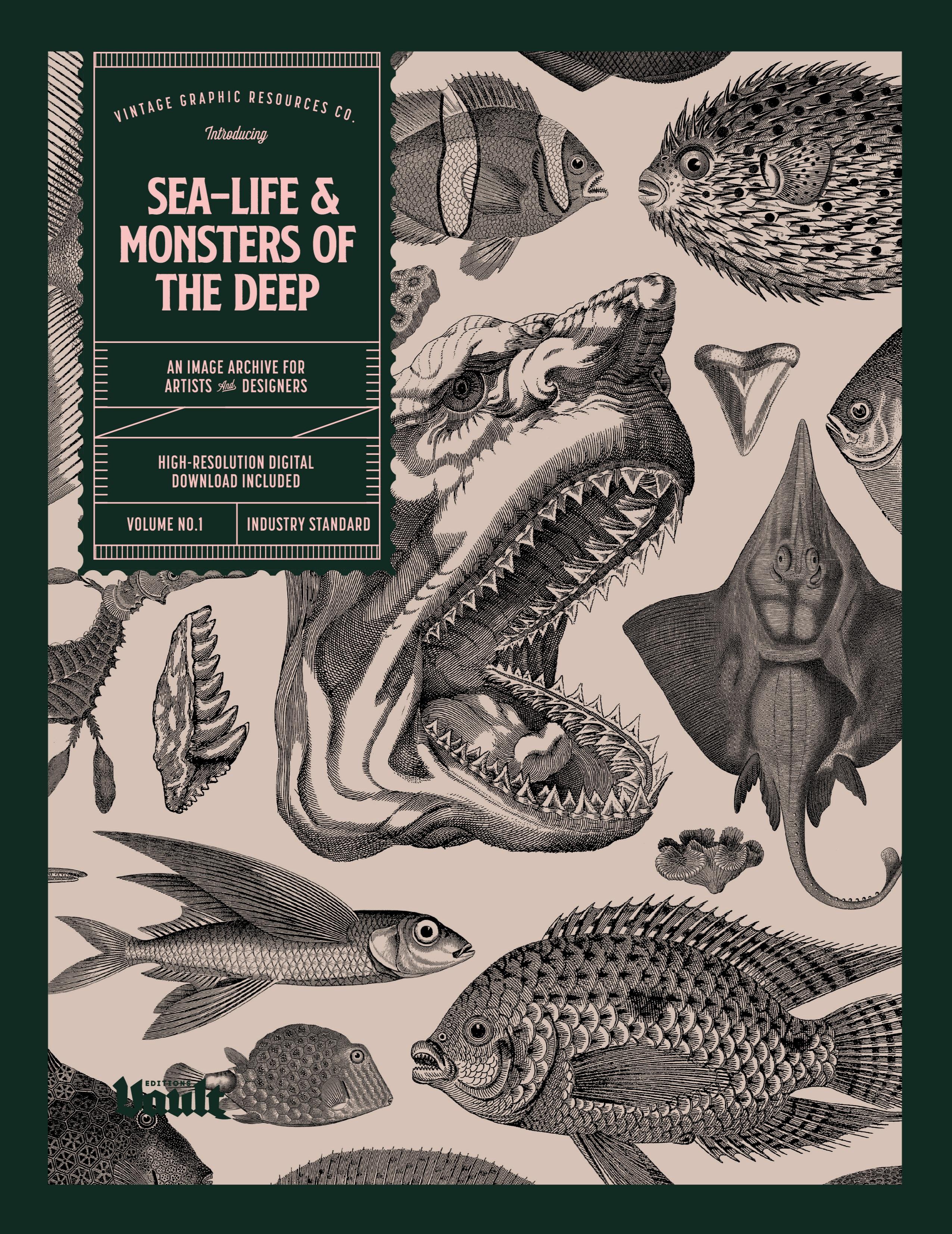 Vorderes Coverbild Sea-life & Monsters of the Deep