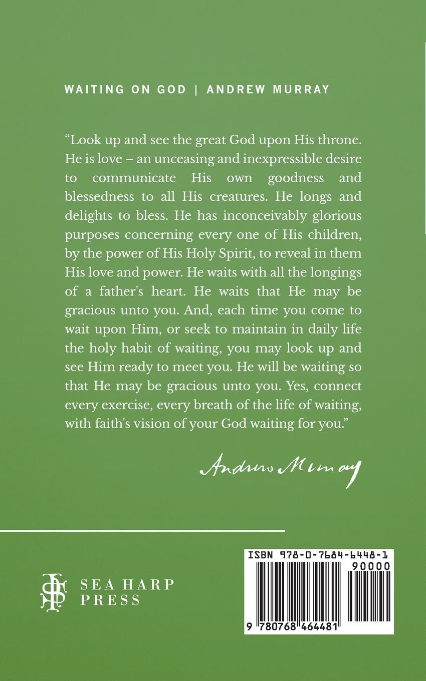 Rückseitencover Waiting on God (Sea Harp Timeless series)