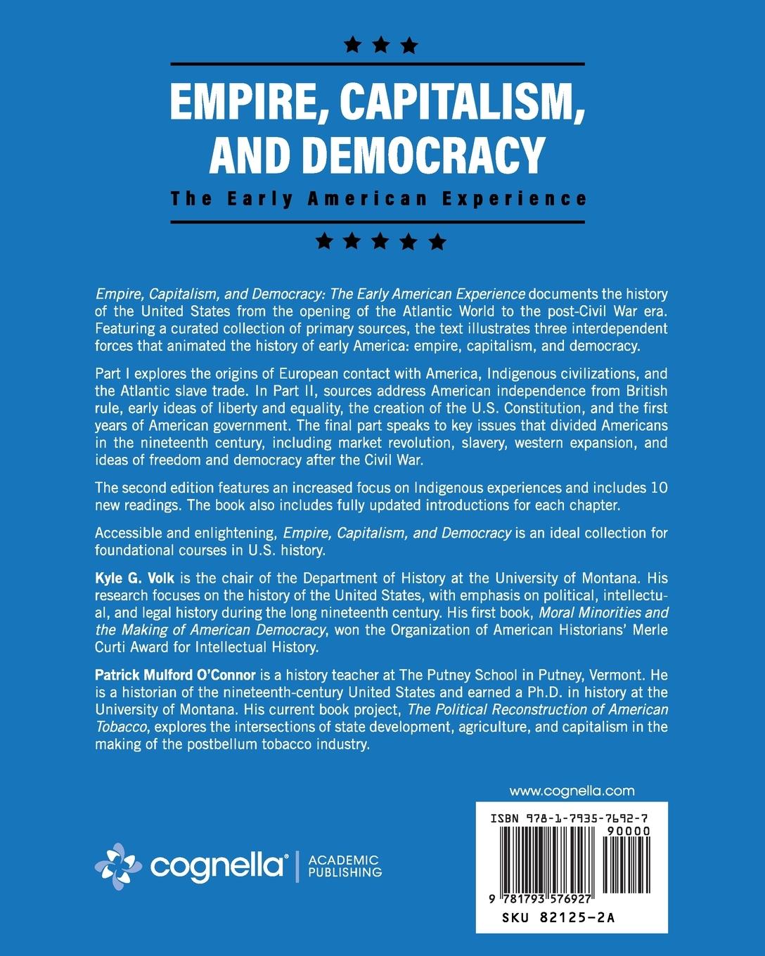 Rückseitencover Empire, Capitalism, and Democracy
