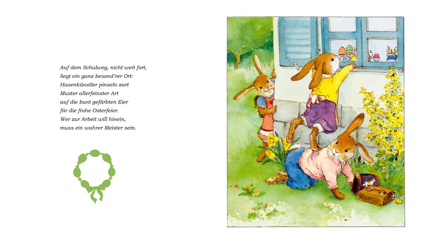 Beispielinhalt (Bild) Die Häschenschule: Ostern in der Häschenschule