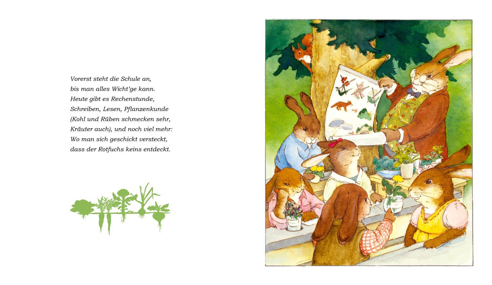 Beispielinhalt (Bild) Die Häschenschule: Ostern in der Häschenschule