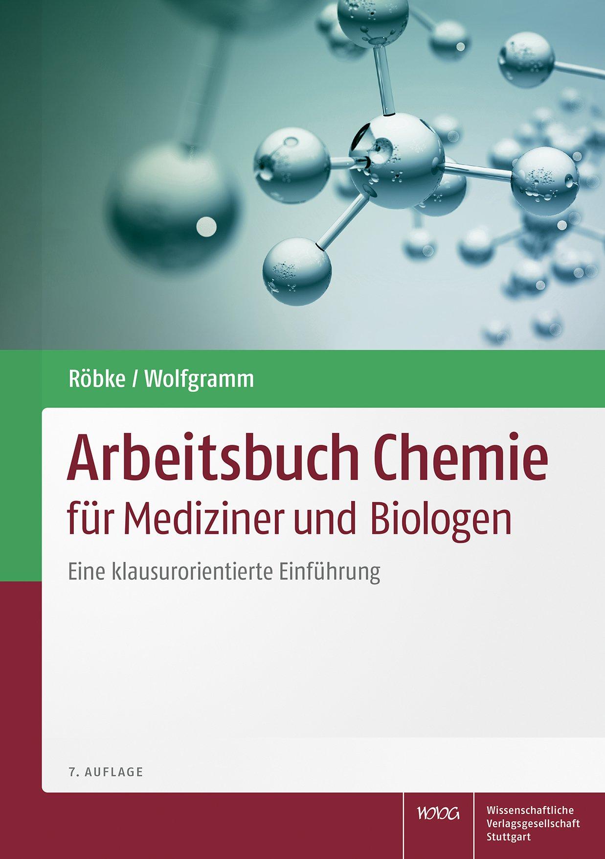 Vorderes Coverbild Arbeitsbuch Chemie für Mediziner und Biologen