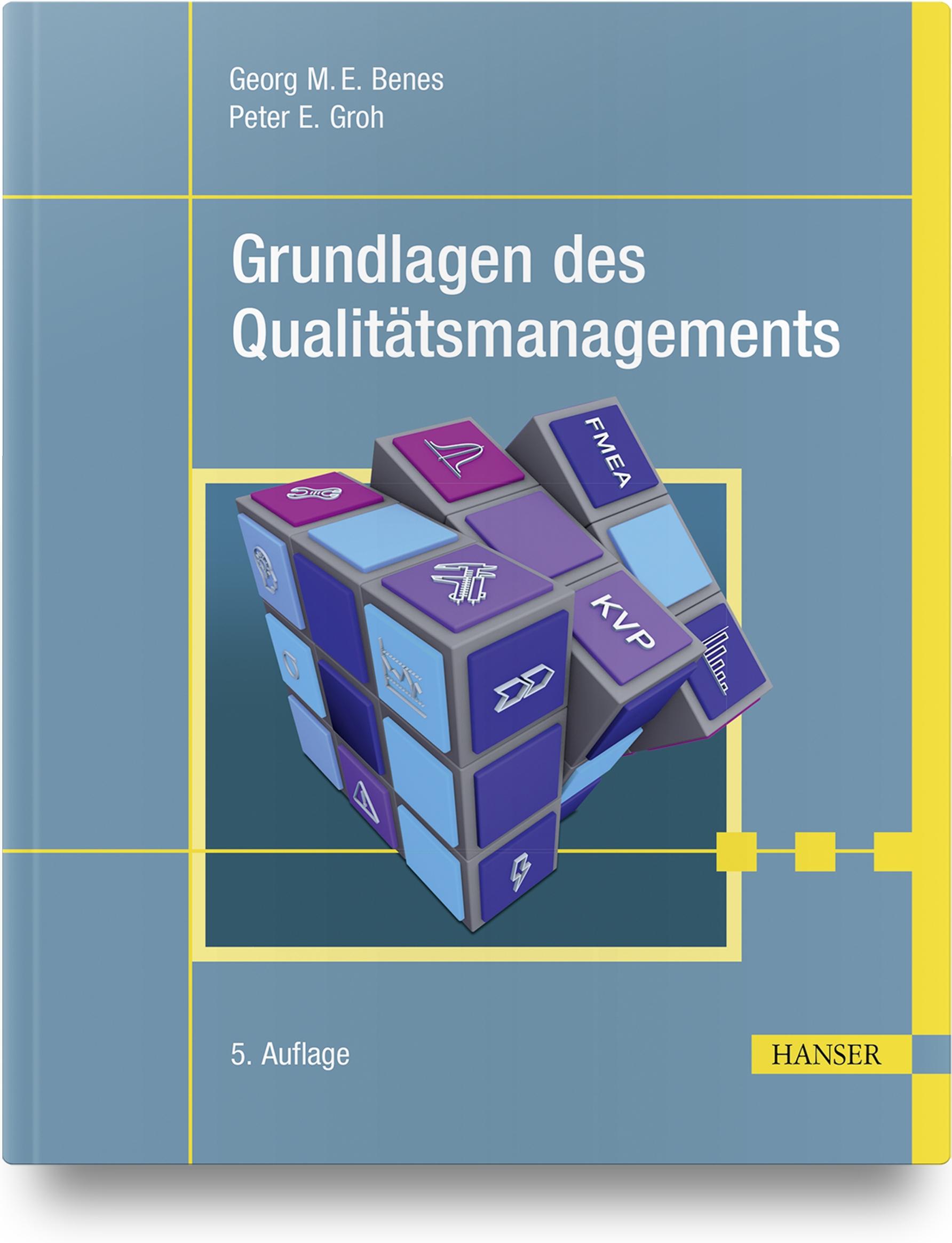 Vorderes Coverbild Grundlagen des Qualitätsmanagements