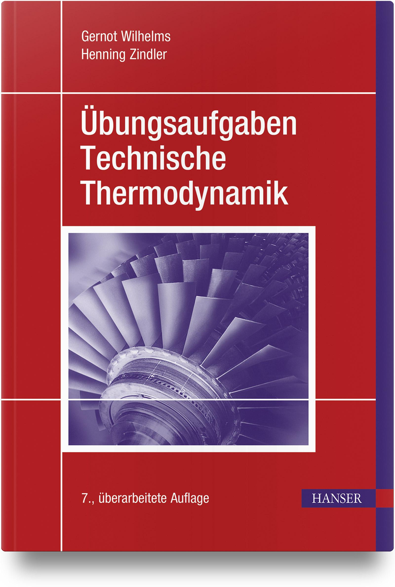 Vorderes Coverbild Übungsaufgaben Technische Thermodynamik