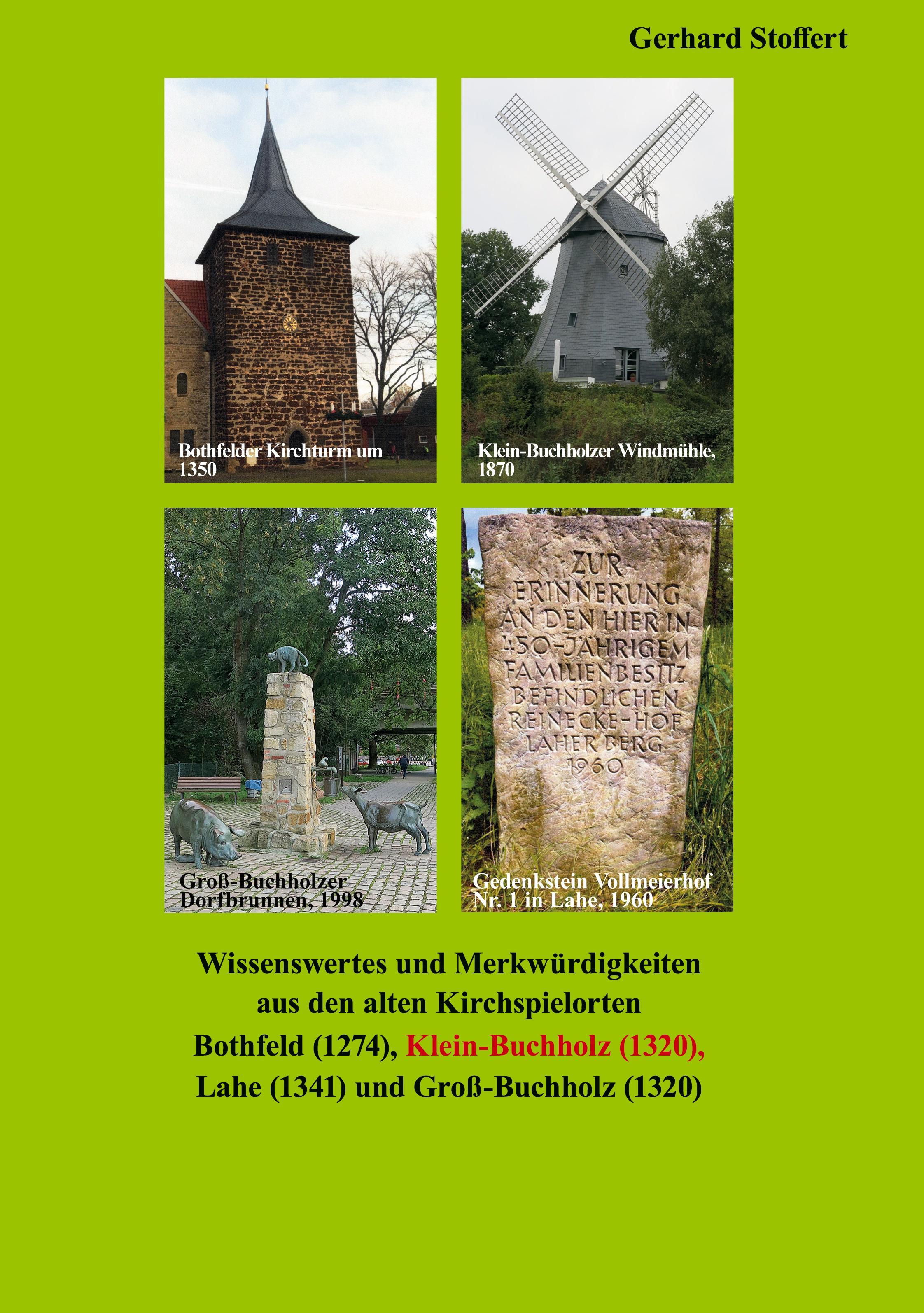 Vorderes Coverbild Wissenswertes und Merkwürdigkeiten aus den alten Kirchspielorten