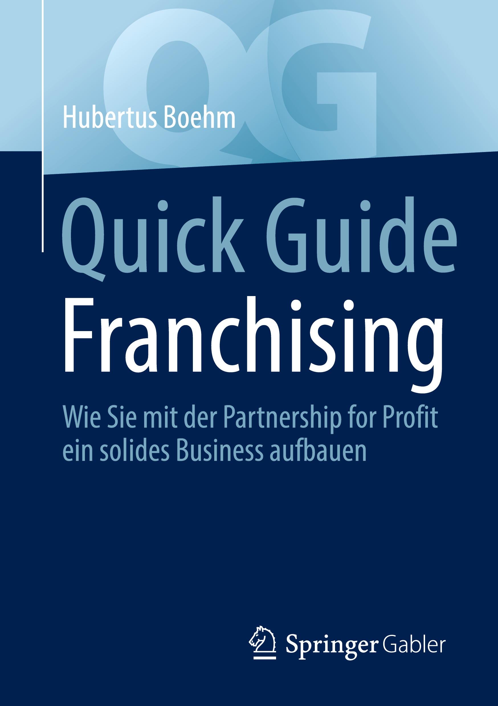 Vorderes Coverbild Quick Guide Franchising