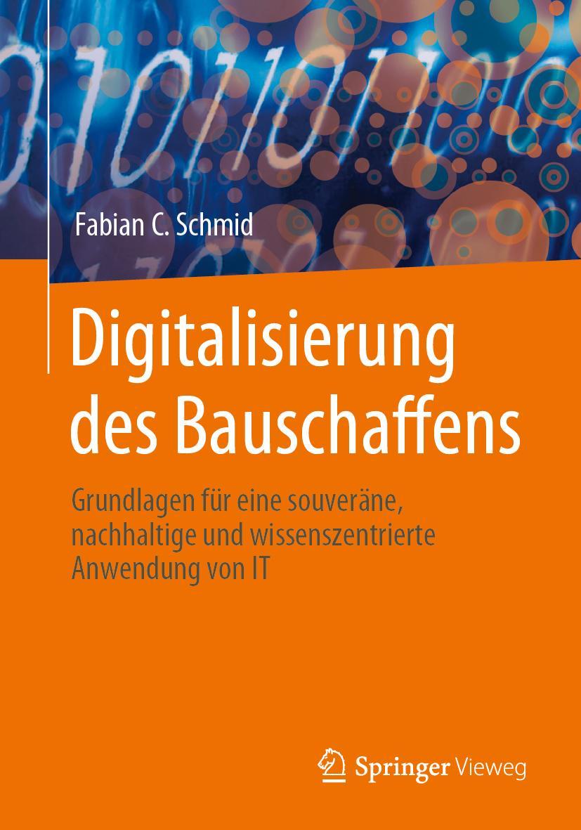 Vorderes Coverbild Digitalisierung des Bauschaffens