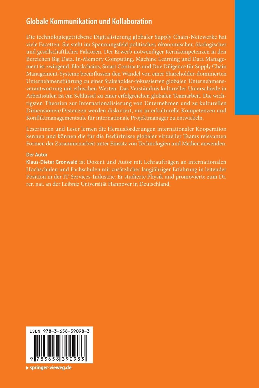 Rückseitencover Globale Kommunikation und Kollaboration