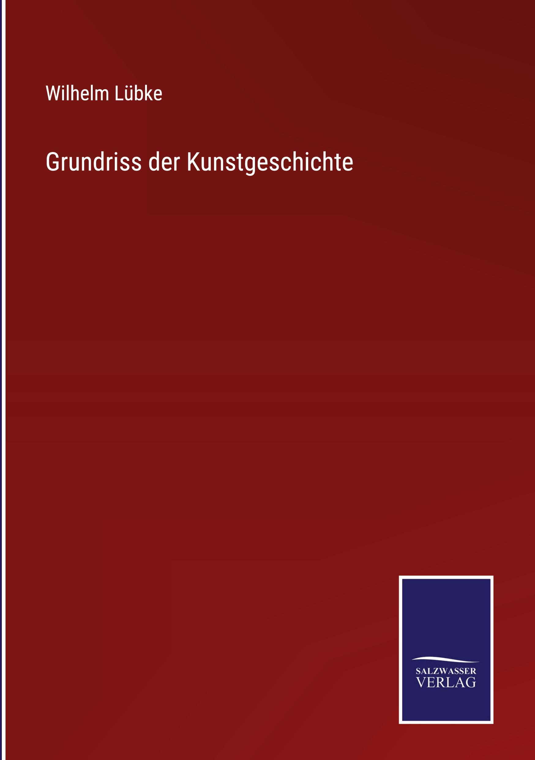 Vorderes Coverbild Grundriss der Kunstgeschichte