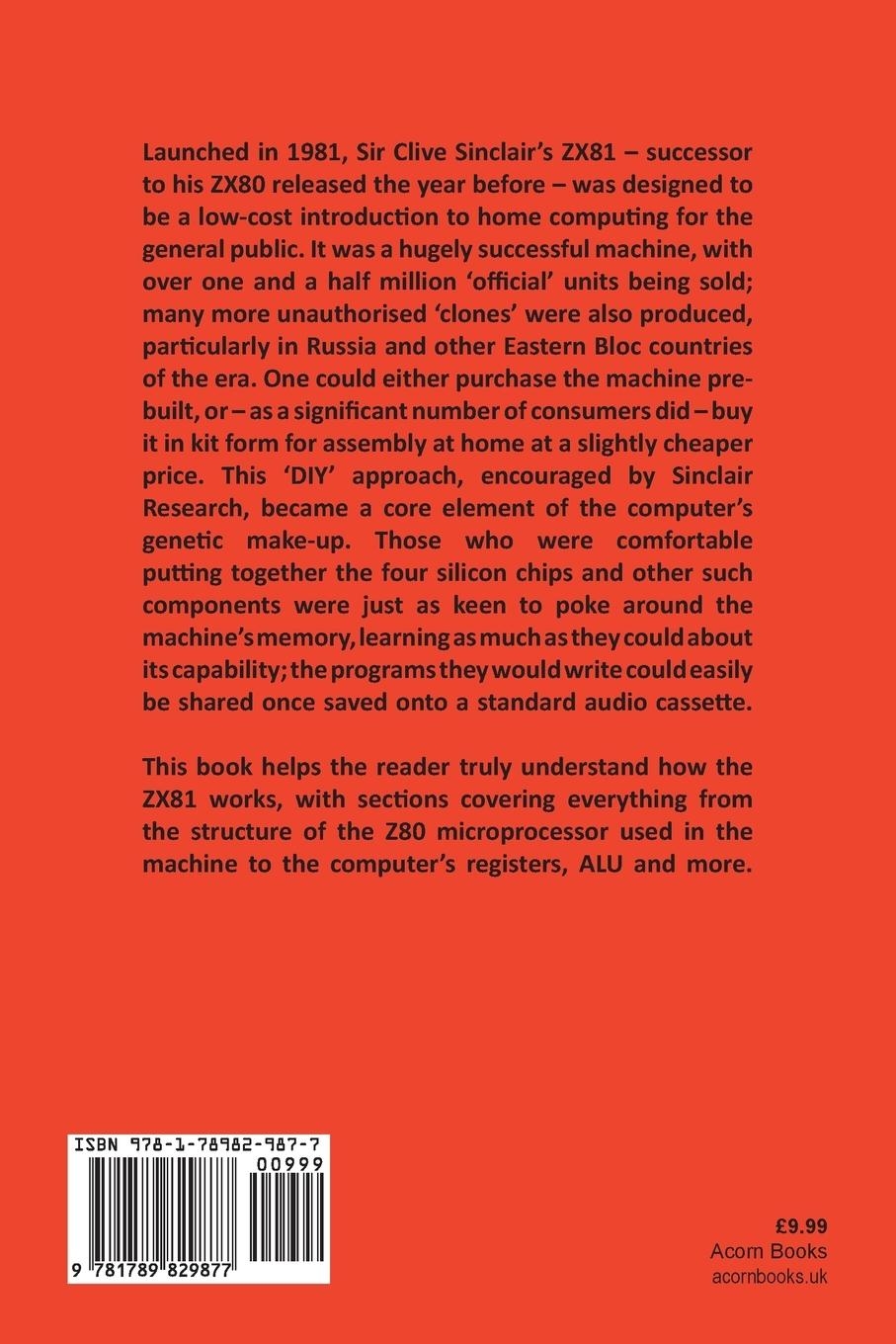 Rückseitencover Understanding Your ZX81 ROM