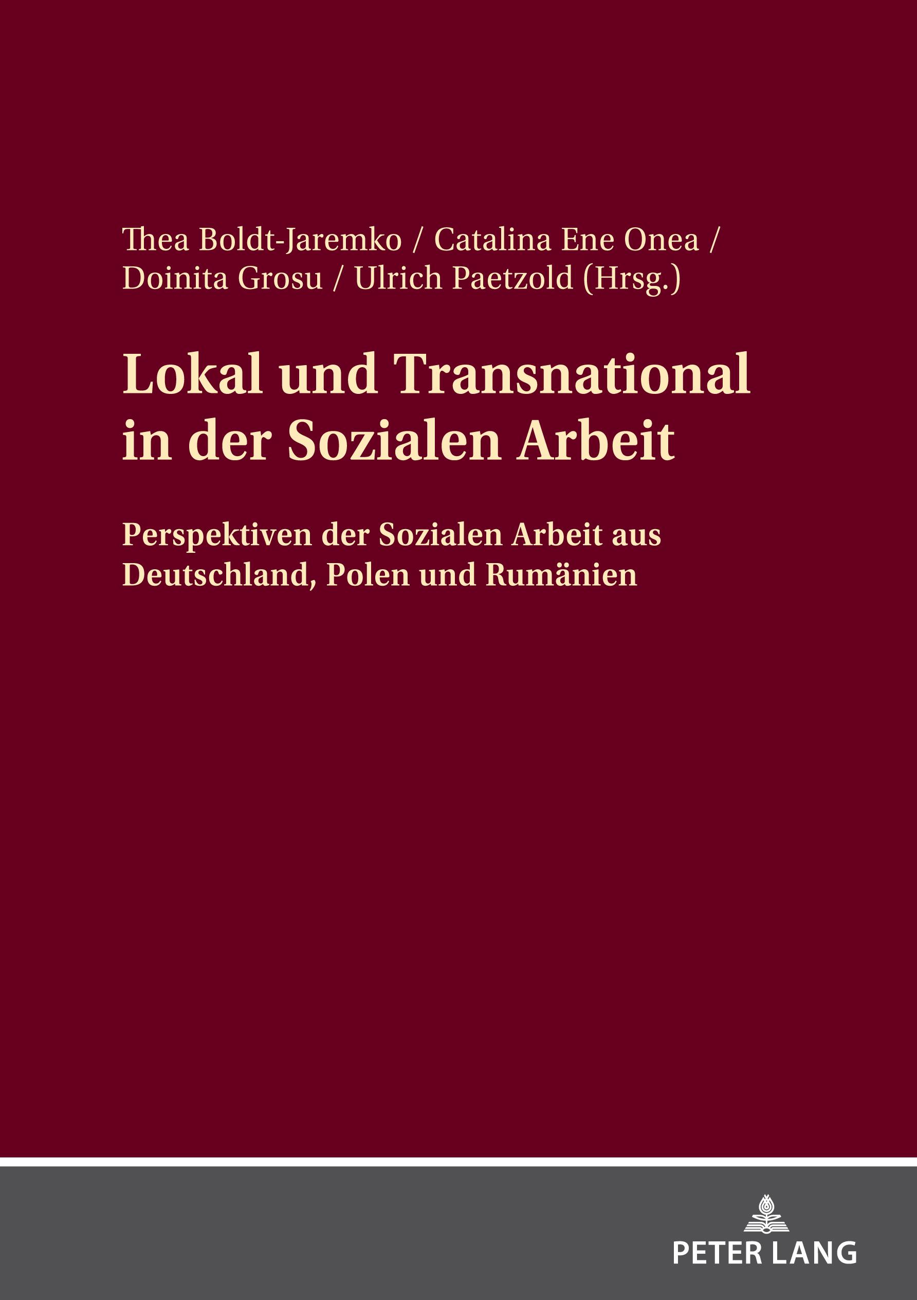 Vorderes Coverbild Lokal und Transnational in der Sozialen Arbeit