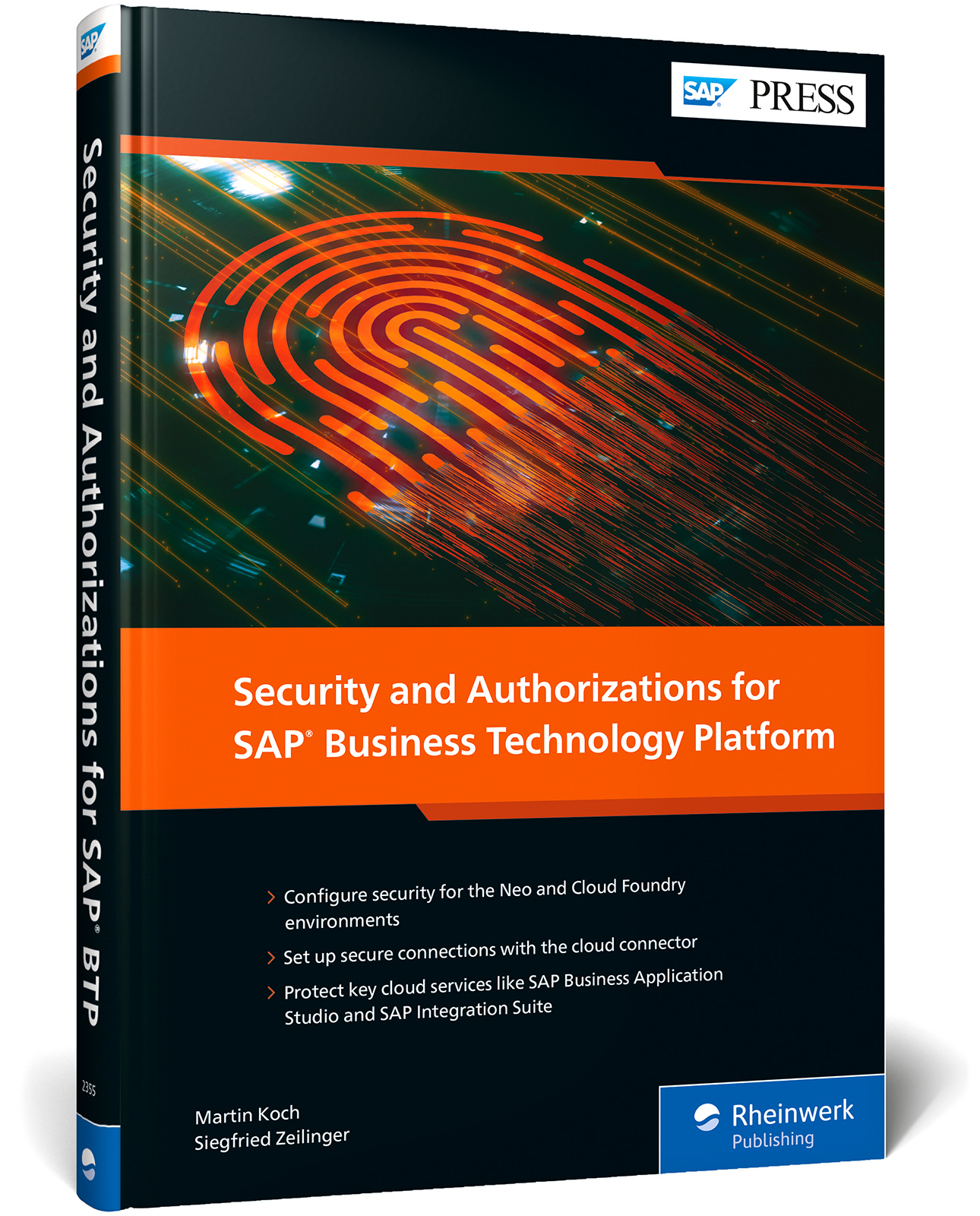 Vorderes Coverbild Security and Authorizations for SAP Business Technology Platform