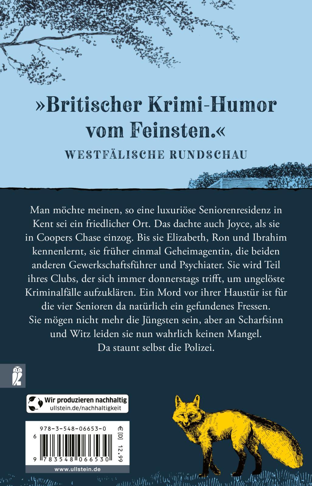 Rückseitencover Der Donnerstagsmordclub