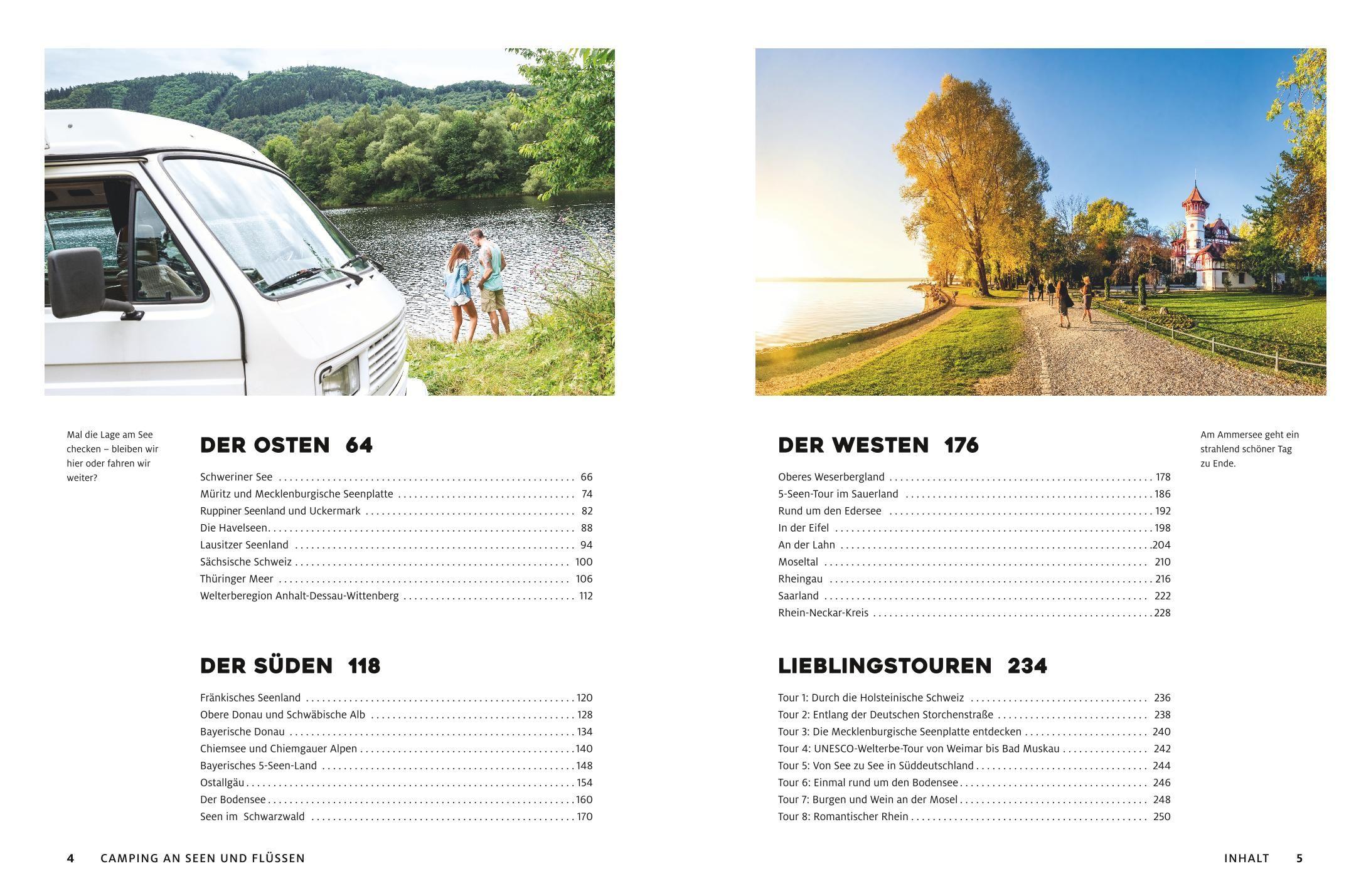 Beispielinhalt (Bild) Yes we camp! Camping an Seen und Flüssen