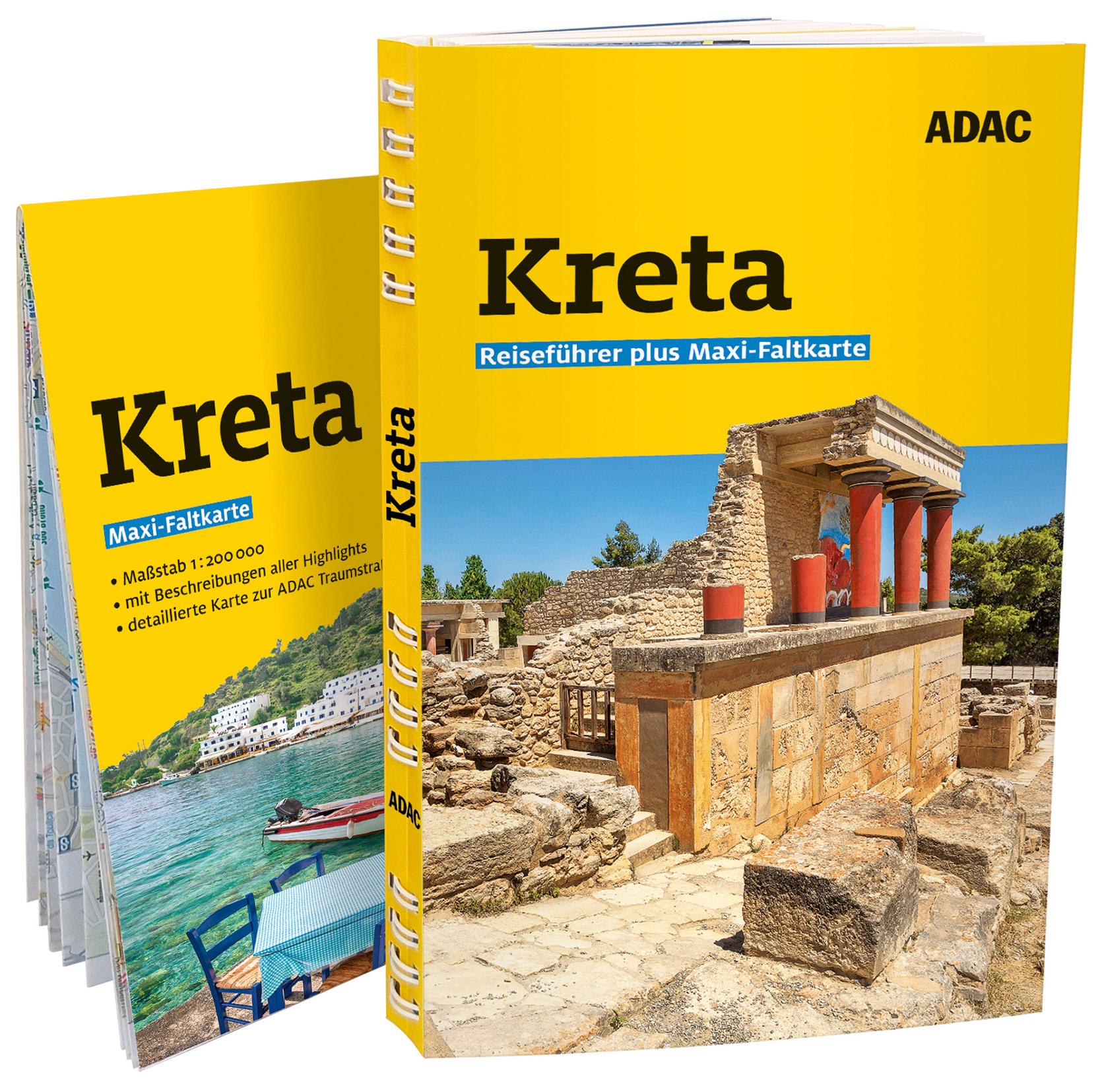 Vorderes Coverbild ADAC Reiseführer plus Kreta