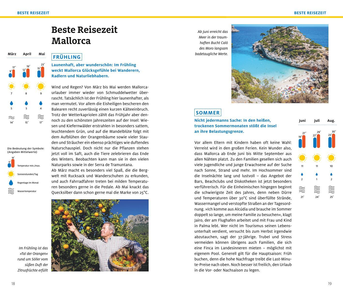 Beispielinhalt (Bild) ADAC Reiseführer plus Mallorca