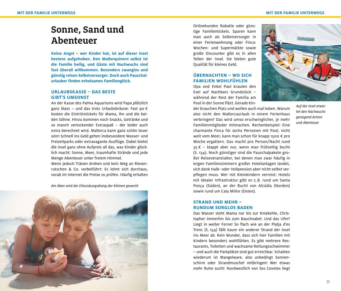 Beispielinhalt (Bild) ADAC Reiseführer plus Mallorca