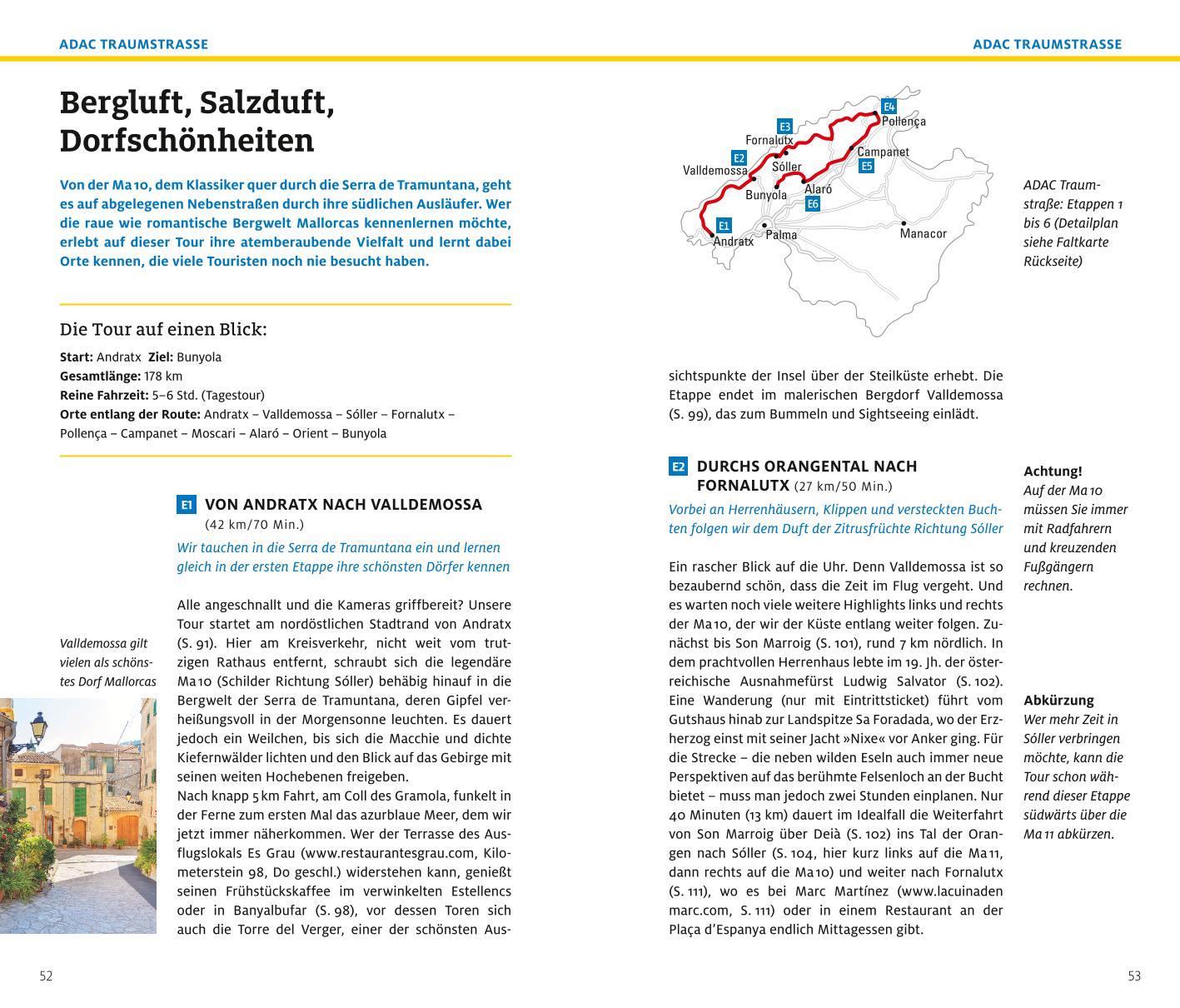 Beispielinhalt (Bild) ADAC Reiseführer plus Mallorca