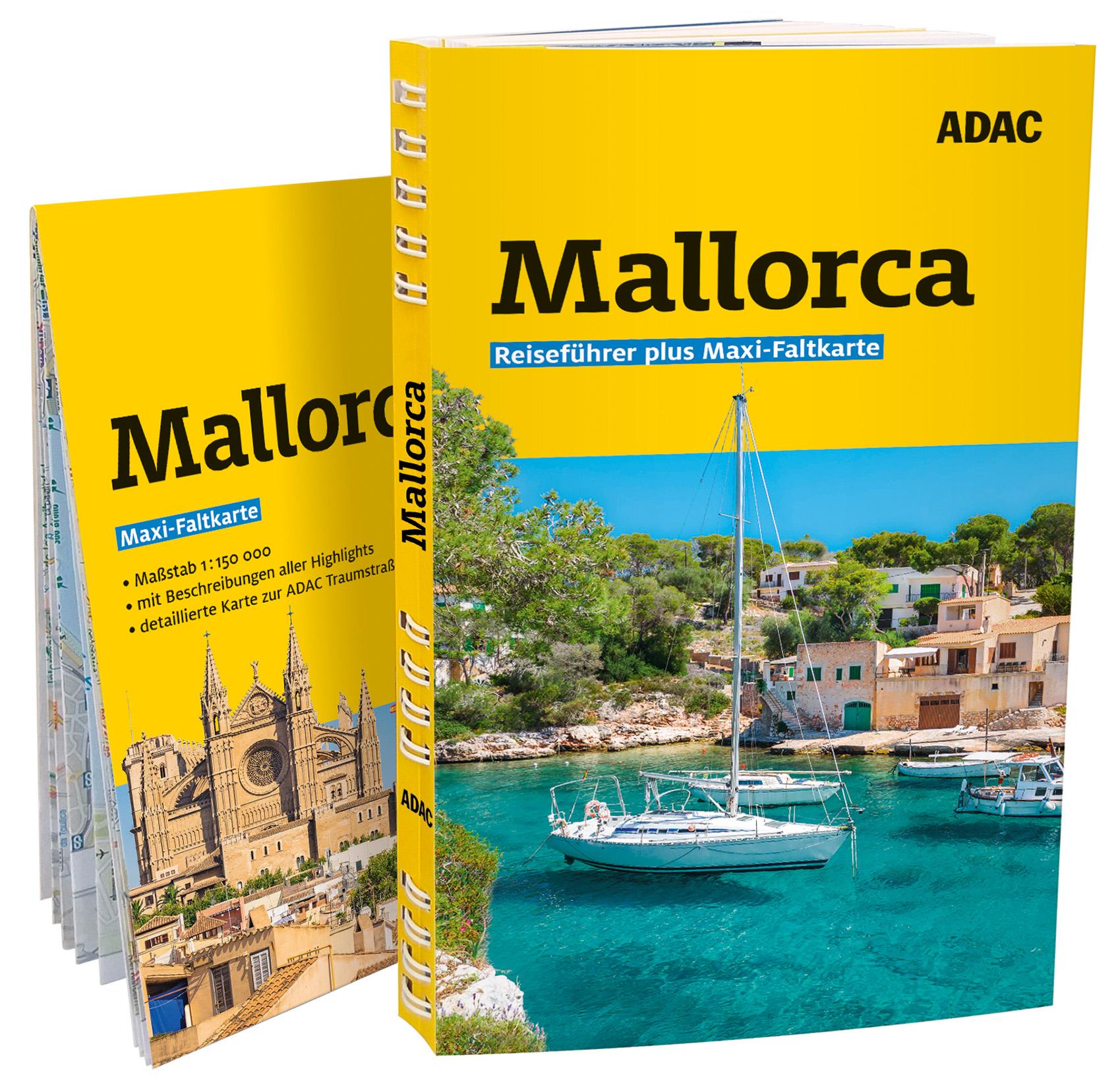 Vorderes Coverbild ADAC Reiseführer plus Mallorca