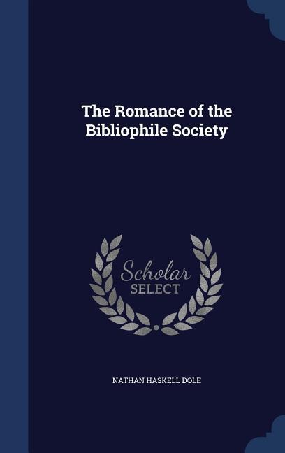 Vorderes Coverbild The Romance of the Bibliophile Society