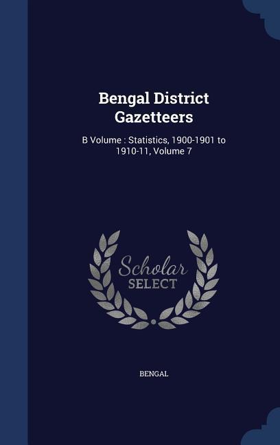 Vorderes Coverbild Bengal District Gazetteers
